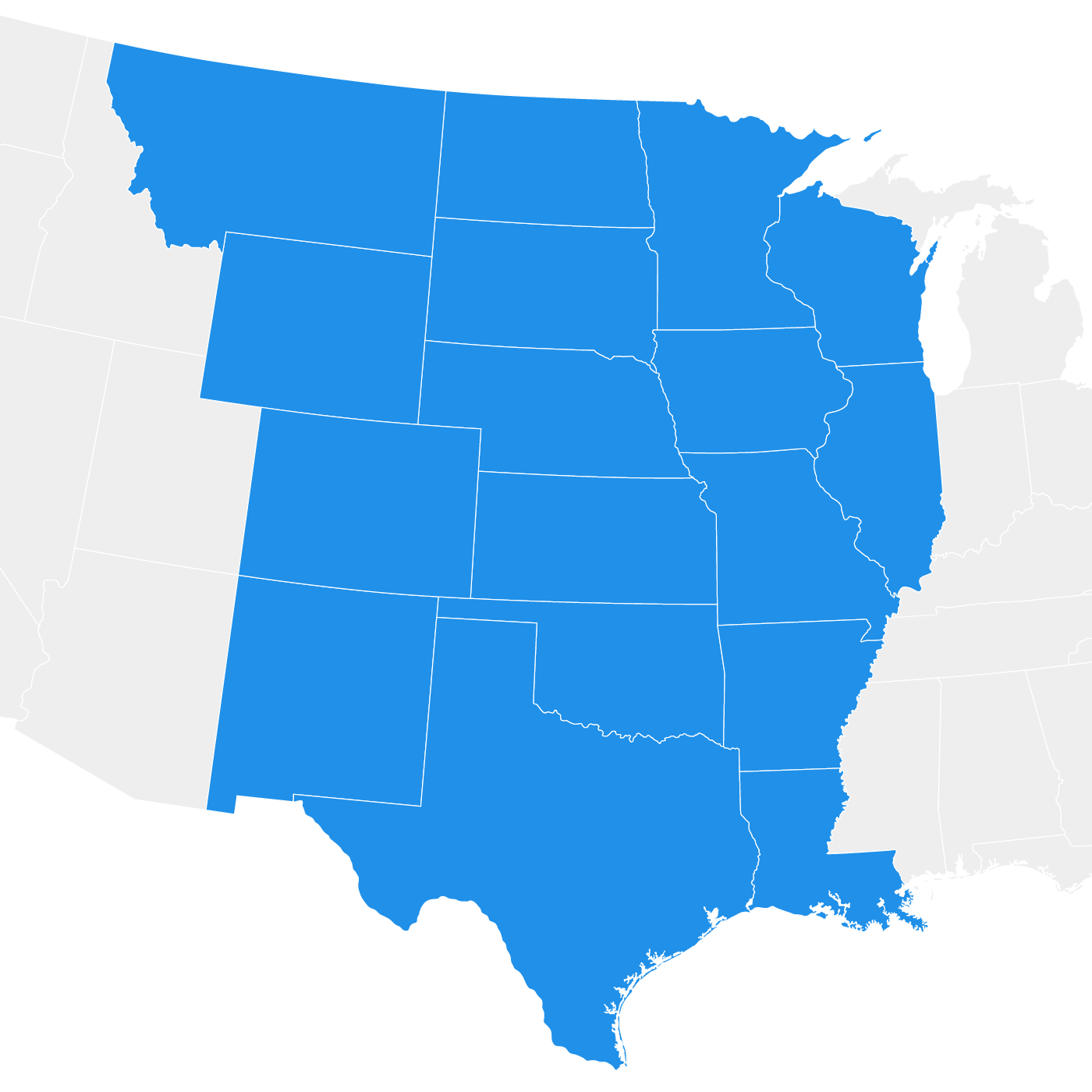 Central, United States