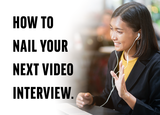 How to Nail Your Next Video Interview image